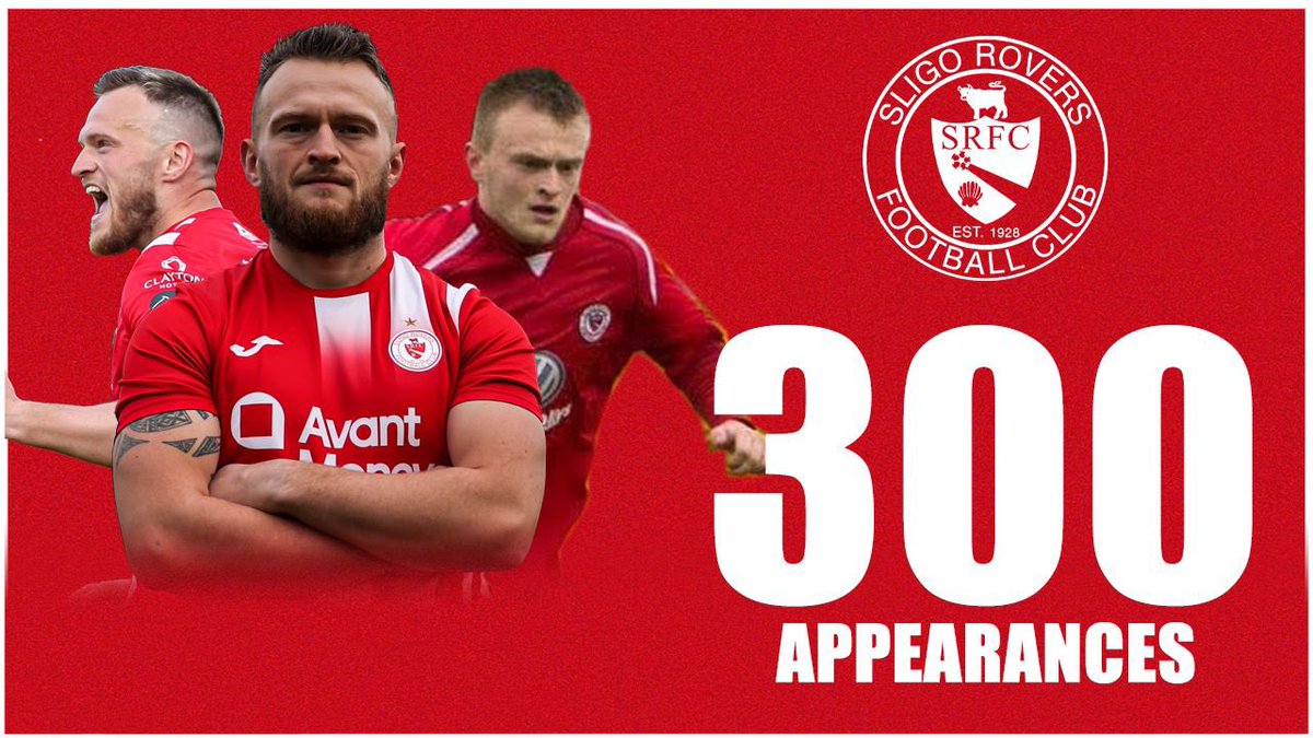 300 not out ❤️

A great achievement for Captain David Cawley who leads us out this evening in his 300th competitive appearance for the club

The Ballina man has been a brilliant servant and his testimonial will be on August 12th at The Showgrounds 

🎟️ srfcdirect.com/match-tickets/…