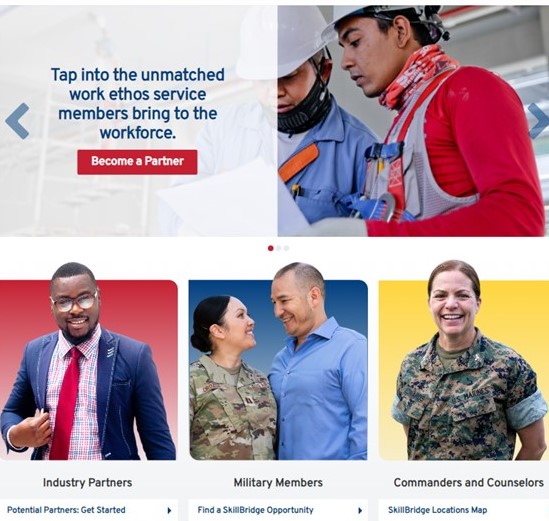 The DOD SkillBridge website refresh launched. New DOD SkillBridge partner applications will be accepted starting 16 August 2023. For more information visit: skillbridge.osd.mil
#DODSkillBridge #transitioningservicemembers #employment #militaryemployment #employerpartnerships