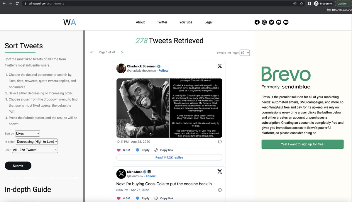 WingAzulApp's tweet photo. Hi, all!

I'm pleased to announce a new aesthetic overhaul to the four social media functions that we offer at WingAzul.

We've also added in-depth guides to the Get Channel and Organize Videos sections.

#Coding #programming #buildinginpublic

How it started vs how it's going https://t.co/4lhyexYmbe