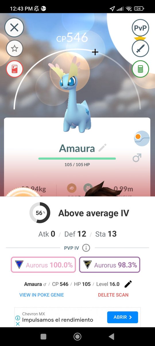ManoloRAM1's tweet image. I have just found this one for PVP. 

#PokemonGoApp
#PokemonGo