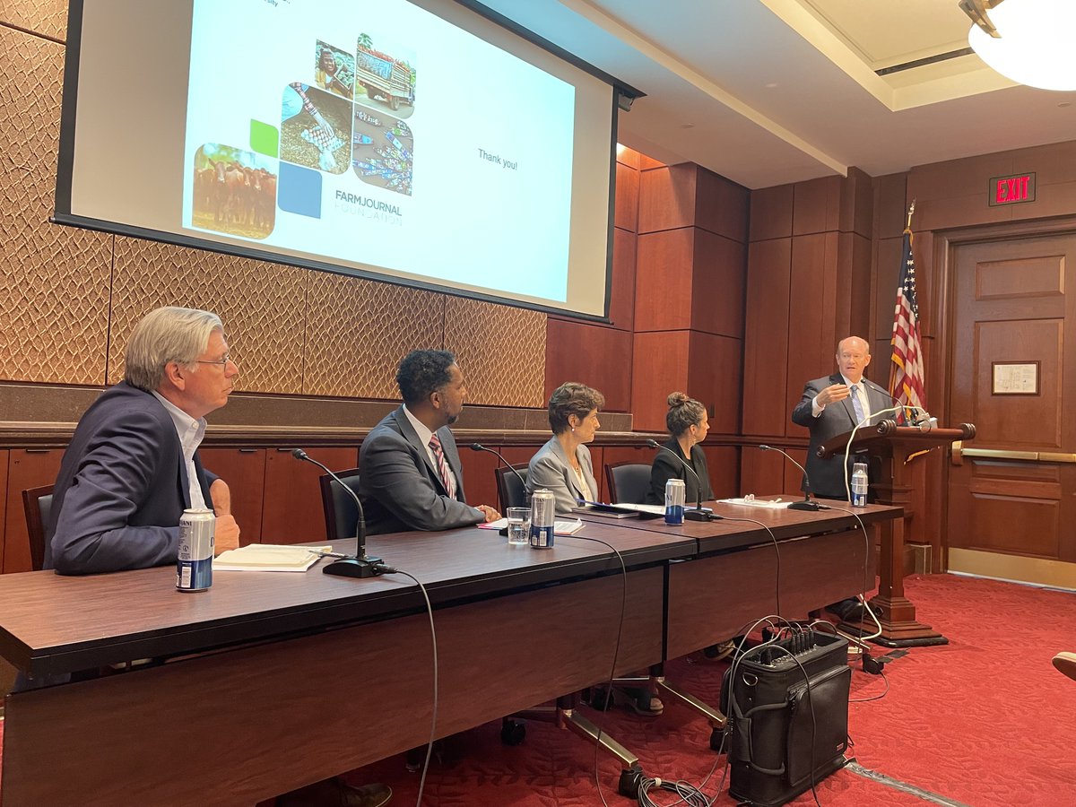 (1/5) Congratulations <a href="/FarmJournal/">Farm Journal</a> on the new report, which looks at global shocks and their effect on small-scale producers in developing countries. I am pleased that our <a href="/FeedtheFuture/">Feed the Future</a> global research strategy aligns so well with your report.