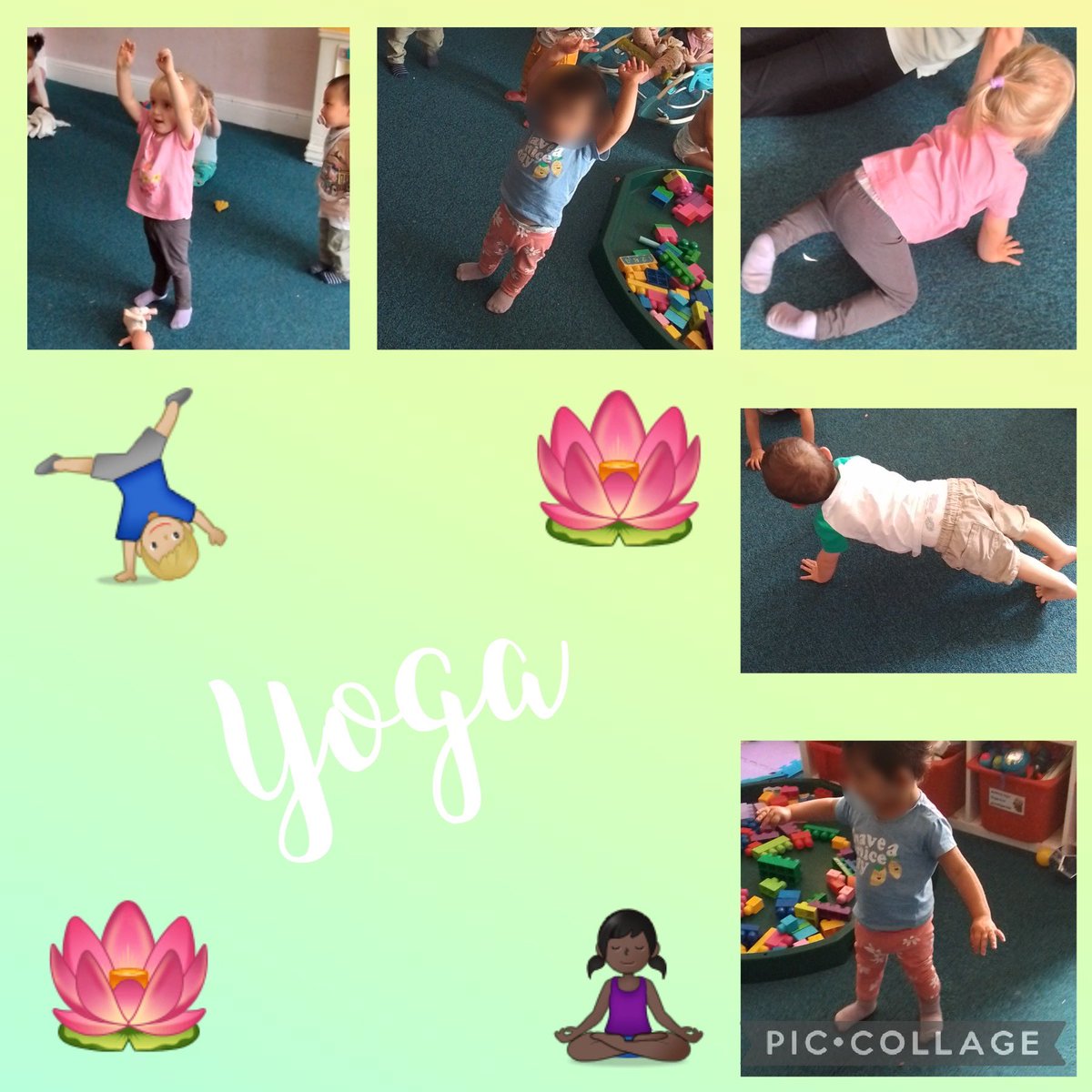 PlantosNursery's tweet image. Lovely yoga session today at the nursery! Don’t you wish you could bend like this!!??? Sesiwn yoga wych- na fyddech chi’n hoffi bod mor hyblyg â hyn?!! #babyyoga #mindfulnessforkids #healthymindhealthybody
