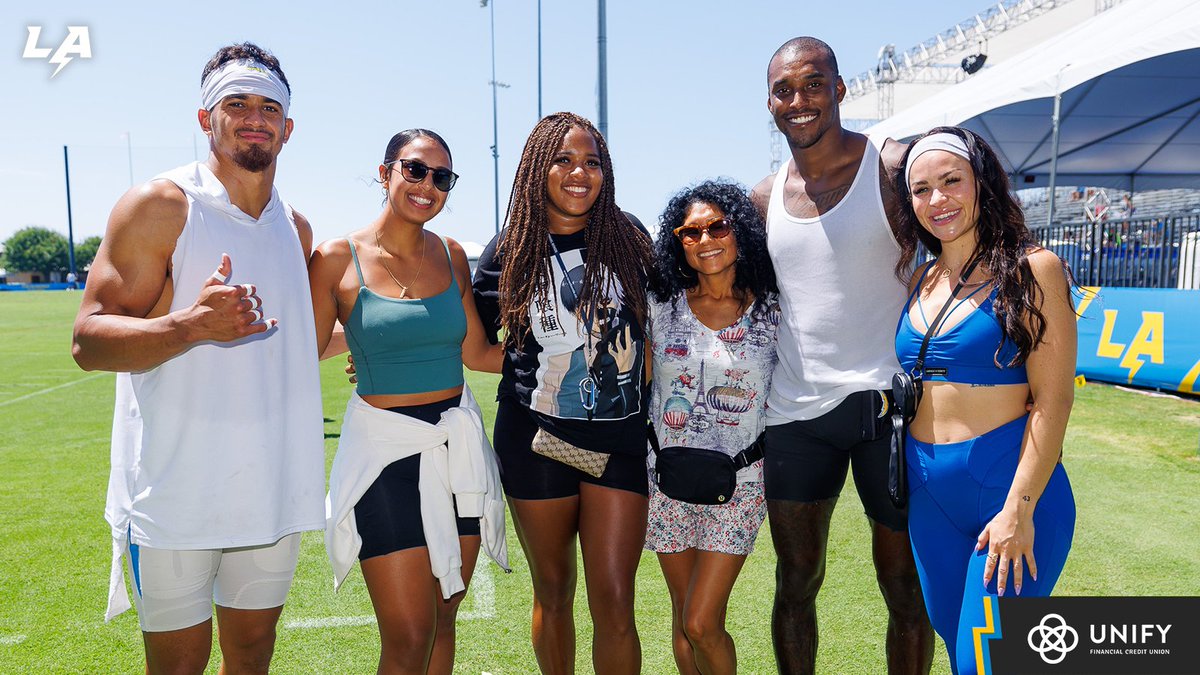 chargers's tweet photo. gang's all here 💙 https://t.co/xo6eR9i9Iw