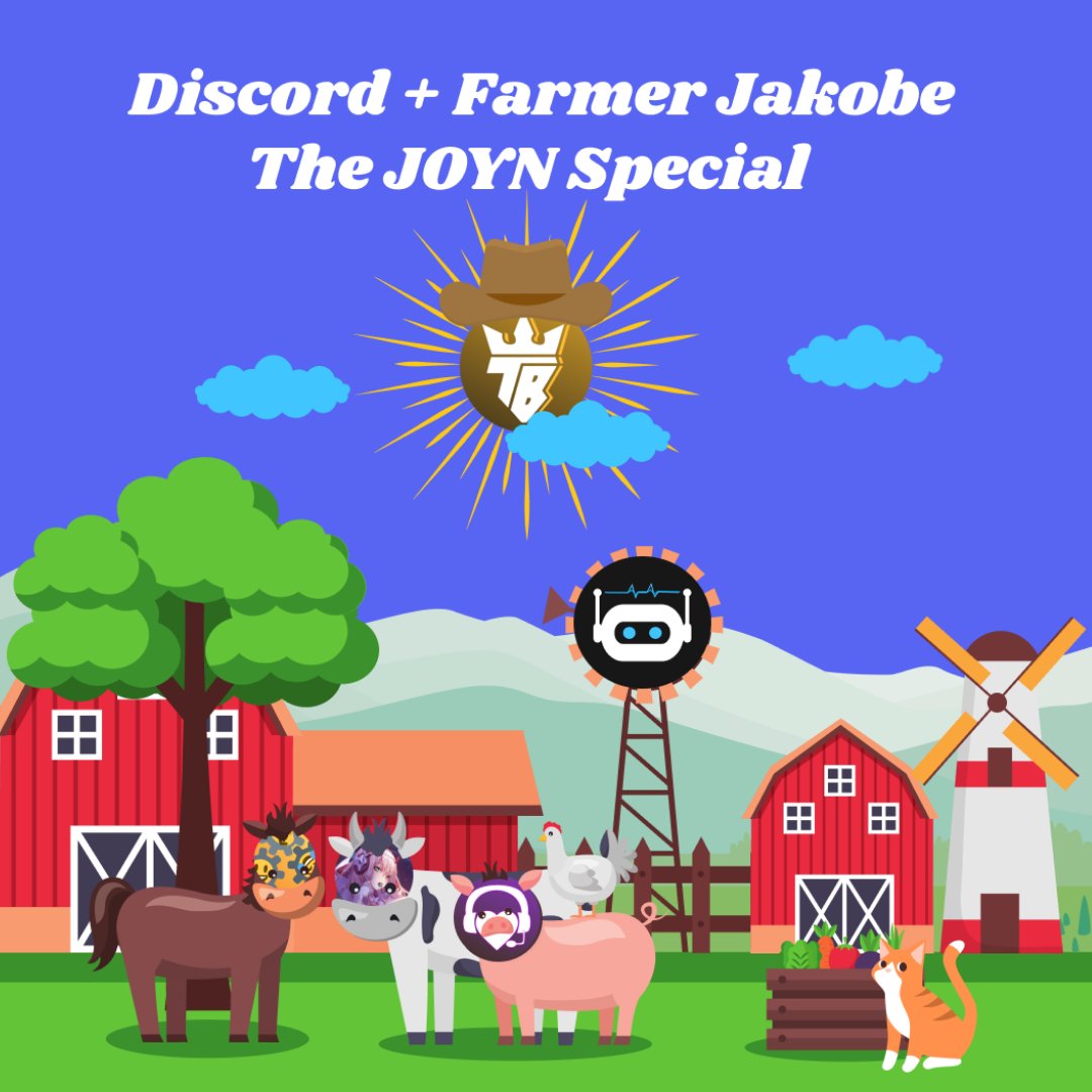 JoynDiscord's tweet image. 🔥 Exciting News! 🌾🤖 Don't miss out on Discord's latest YouTube post featuring JOYN's FarmBot! 🎬🚜

👉 Head over to Discord's official channel to witness the amazing collaboration between JOYN, Farmer Jakobe, and FarmBot! 🌟🎥 @discord #Joyn #FarmBot