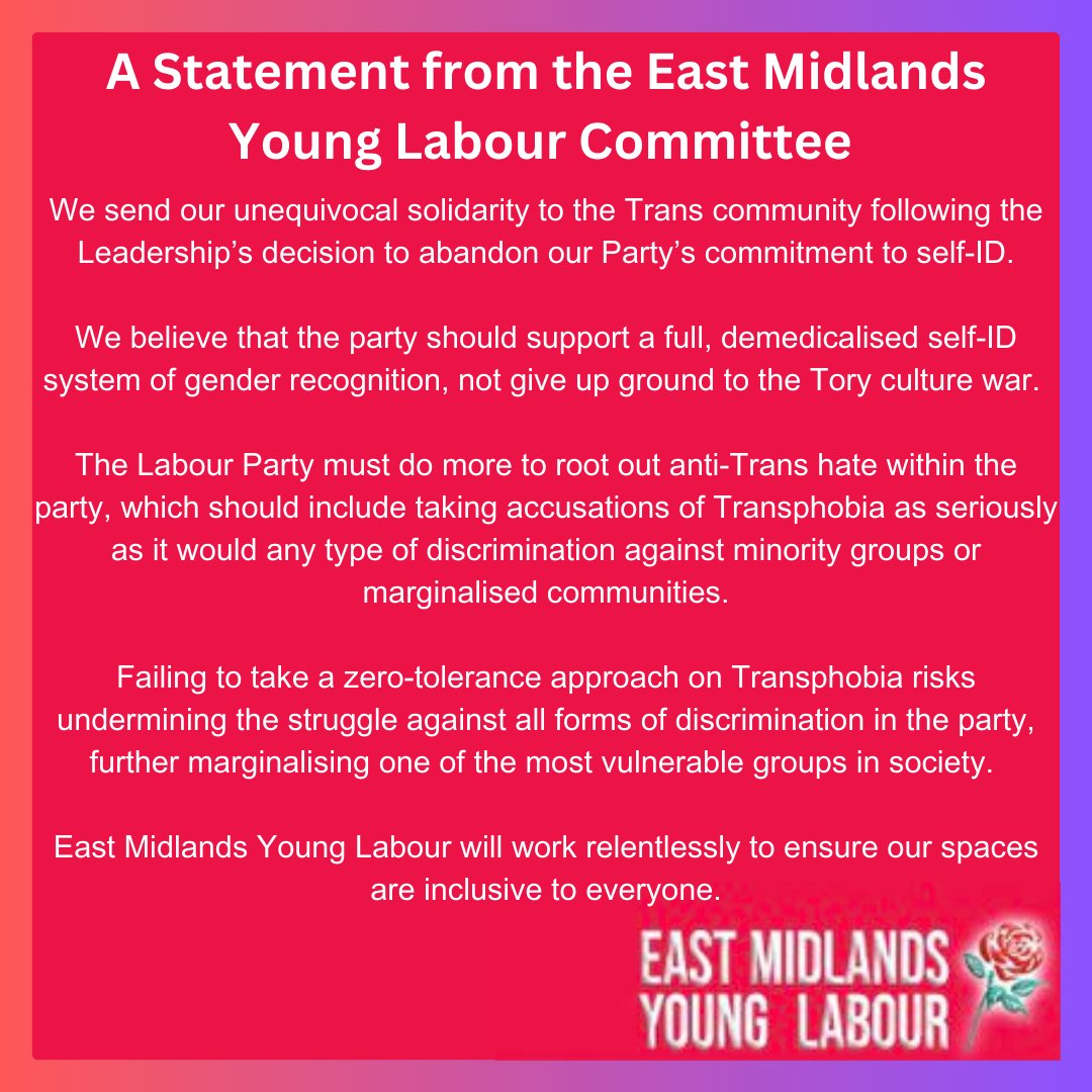 East Midlands Young Labour tweet media