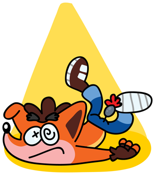 CazDiuky's tweet photo. The mummy used to give me nightmares when I was little, I did not like... 11/15 #Crashbandicoot #RIPCrashChallenge #WumpaBites https://t.co/snTazHMeLT