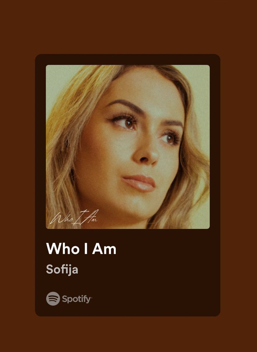 sofijamusic's tweet photo. It’s here, it’s here!!! “Who I Am” is live wherever you listen to music!

https://t.co/fQs45lrf4E https://t.co/WBcKxJq8k8