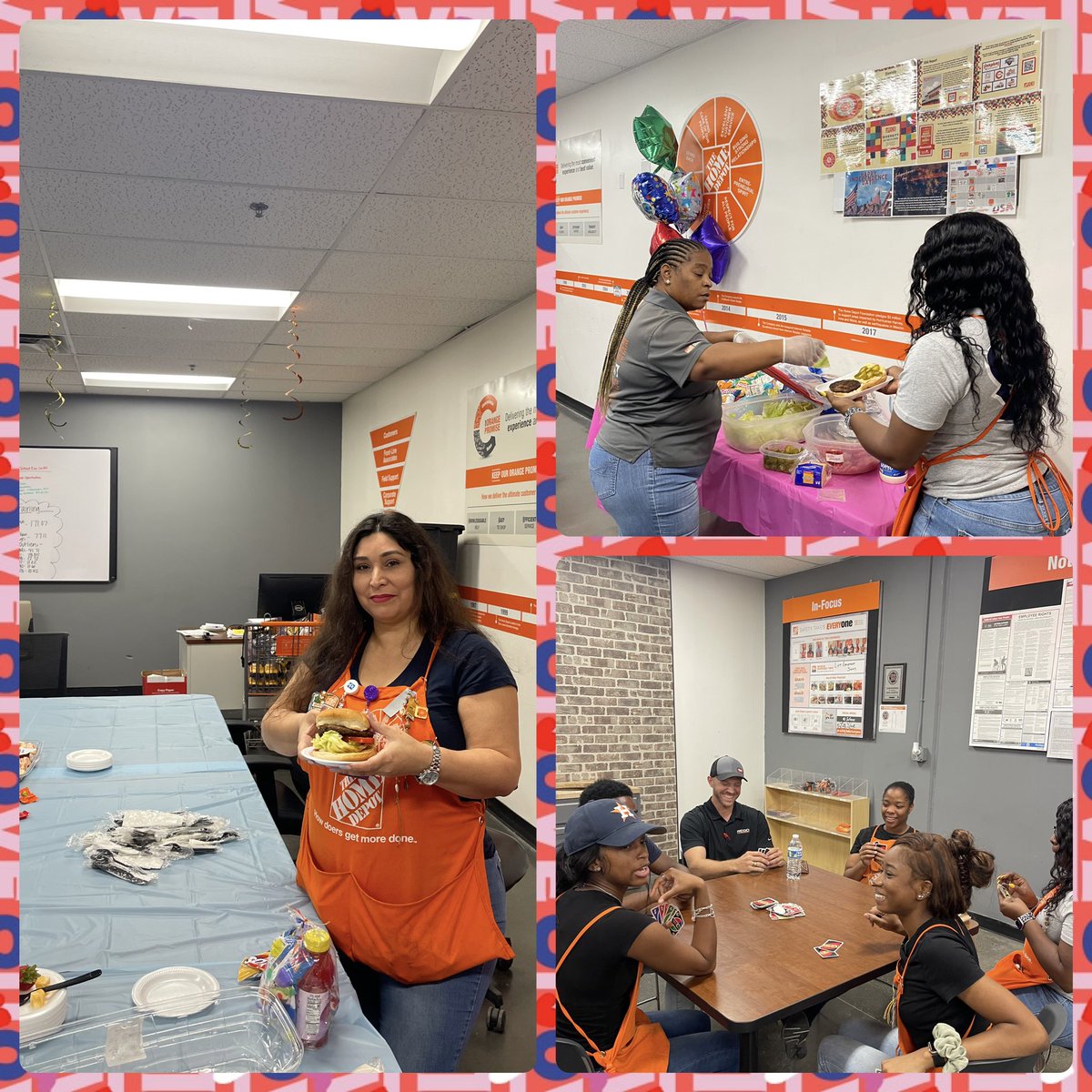 Happy FER 😍! Burgers, games and good times at Big York today!! Thank you Sarg &amp; Shemeka for taking care of the team today!! <a href="/janie_dodis/">MsJanieD</a> <a href="/Charlot64309144/">Charlotte French</a>
