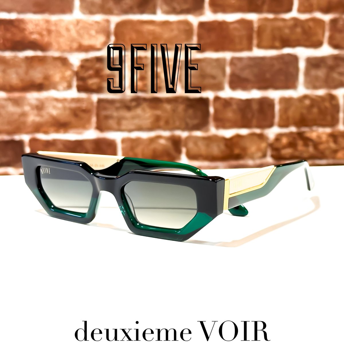 deuxiemeVOIR's tweet image. 9FIVE NEW MODEL 

ダークグリンのクリアフレームに、
レンズカラーもダークなグリングラデーション、深みのあるダークグリンをベースにした限定モデルです。

#9five #9fivesunglasses #ナインファイブ #ナインファイブサングラス #voir #deuxiemevoir  #ヴォワール 

voir.co.jp
