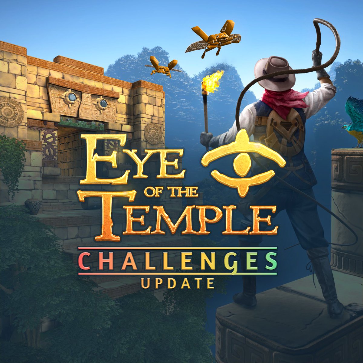 We released an update to Eye of the Temple on <a href="/MetaQuestVR/">Meta Quest</a>, adding support for new ways to challenge your friends to the Speedrun Challenges in the game. Check out more details here:
meta.com/en-gb/blog/que…