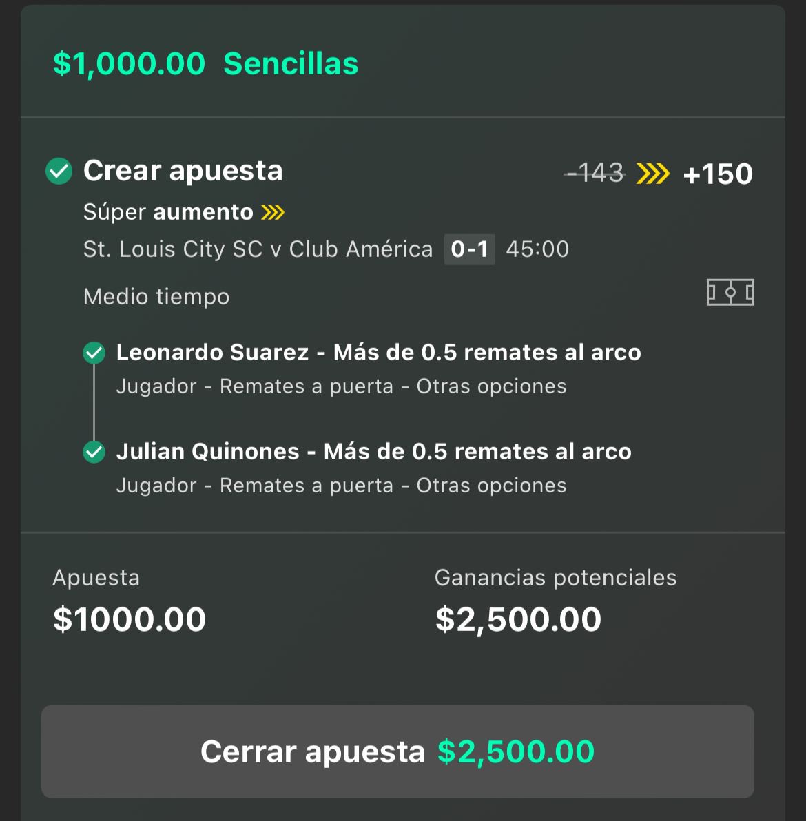 PICK_udo's tweet photo. Se cobro fácil https://t.co/HojLJ4Iko5
