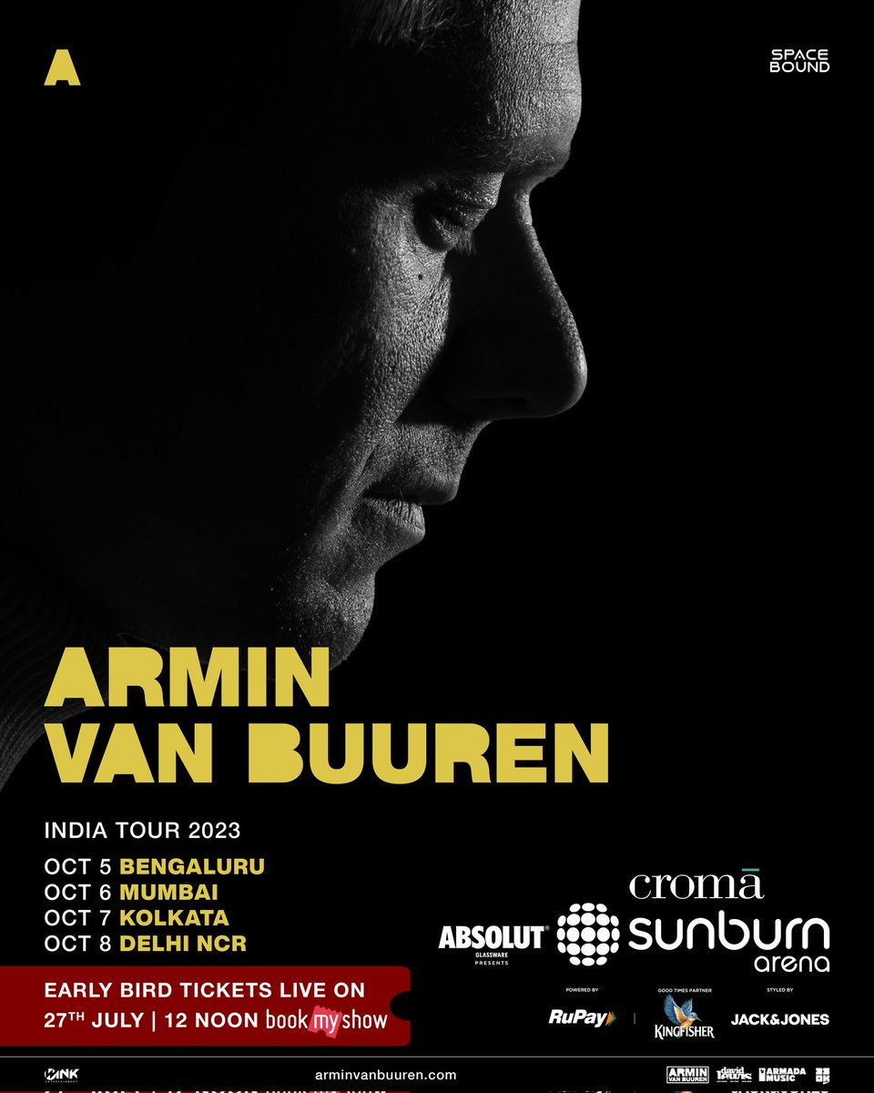 avbsquad's tweet photo. Very excited for this!! 🤩

@arminvanbuuren @twofiftyk @SunburnFestival @davidlewis_nl 

#indiatour #arminvanbuuren #trancefamily #sunburnarena 💥 https://t.co/luATzFtuVu