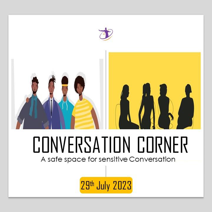 Conversation corner returns tomorrow 🔥🔥🔥

We will be having very honest conversations and sharing moments that protect our vulnerabilities.

It is always an incredible time!

Come with a friend.

#conversationcorner 
#freelife
#influenceculture
