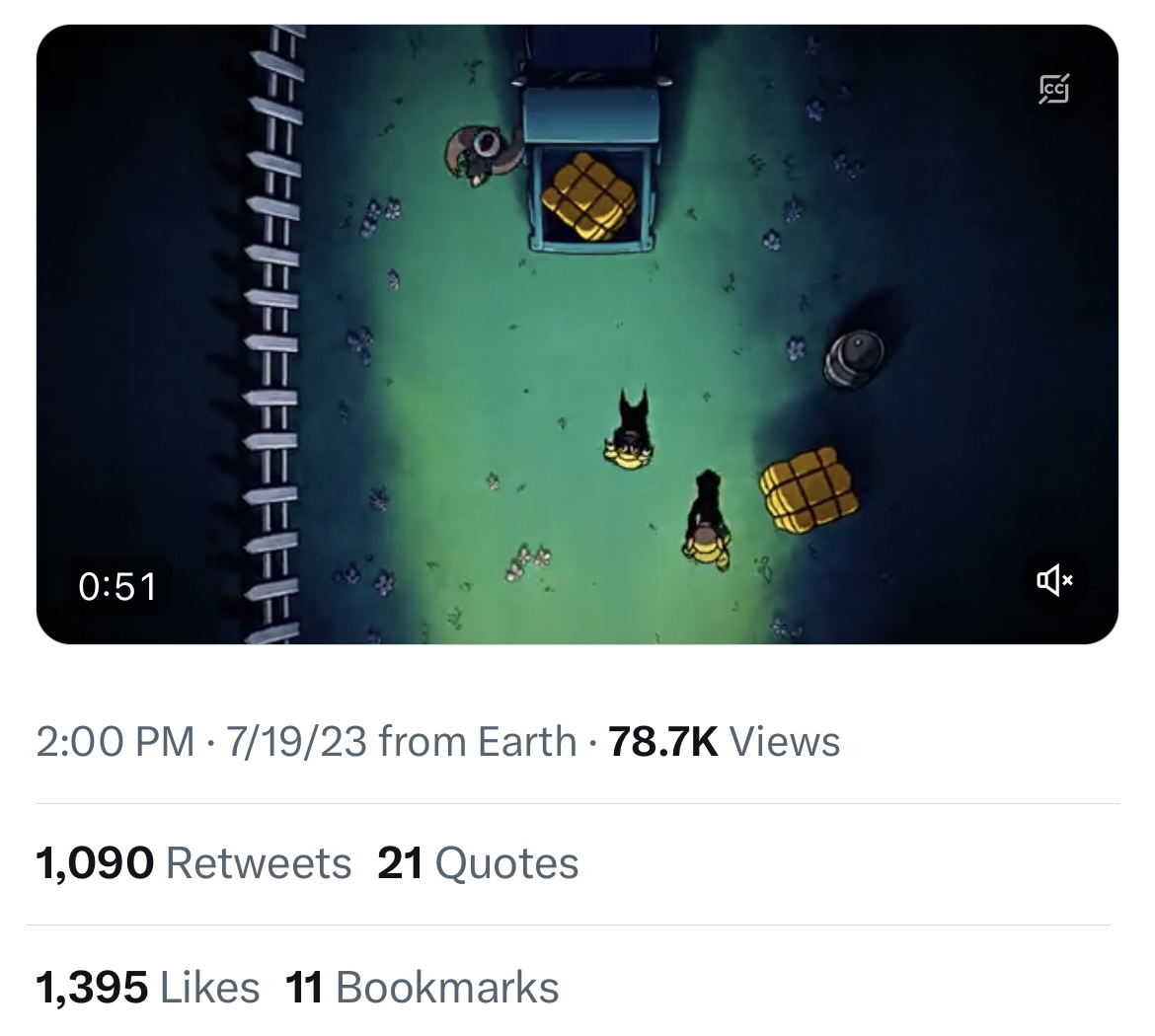 RTabl3's tweet photo. Sugartown's first 24 hrs
- 1.4k Interactions
- 78.7k Impressions   

Sugartown second post
- 2.7k Interactions
- 43.6k Impressions https://t.co/J30cXiWDUn