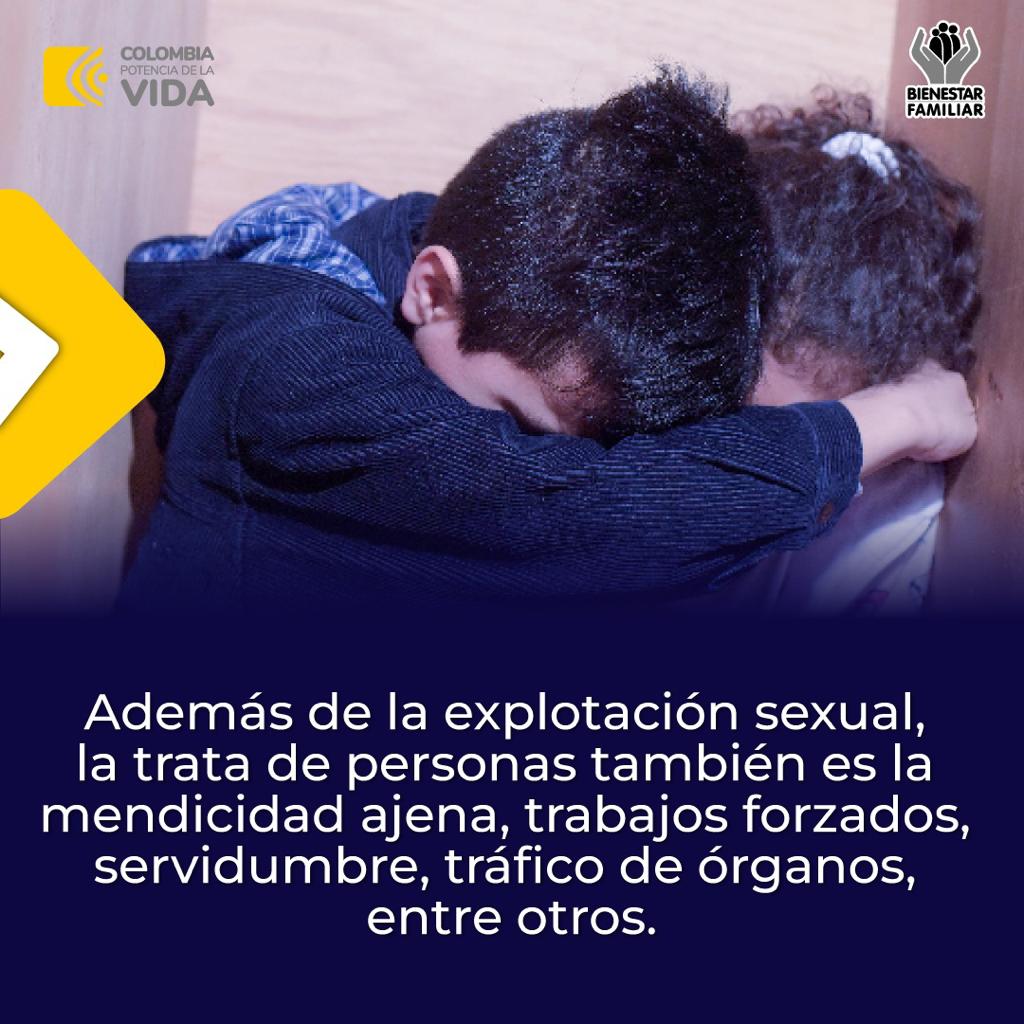 ICBFColombia's tweet photo. Una bandera roja 🚩a la Trata De Personas ‼️

Y tú, ¿sabes #DeQuéTrataLaTrata?

Proteger a nuestros niños, niñas y adolescentes es trabajo de TODOS Y TODAS, por eso, ayúdanos a denunciar y terminar con este delito mundial 🕊️. https://t.co/oBIzi6dIpV