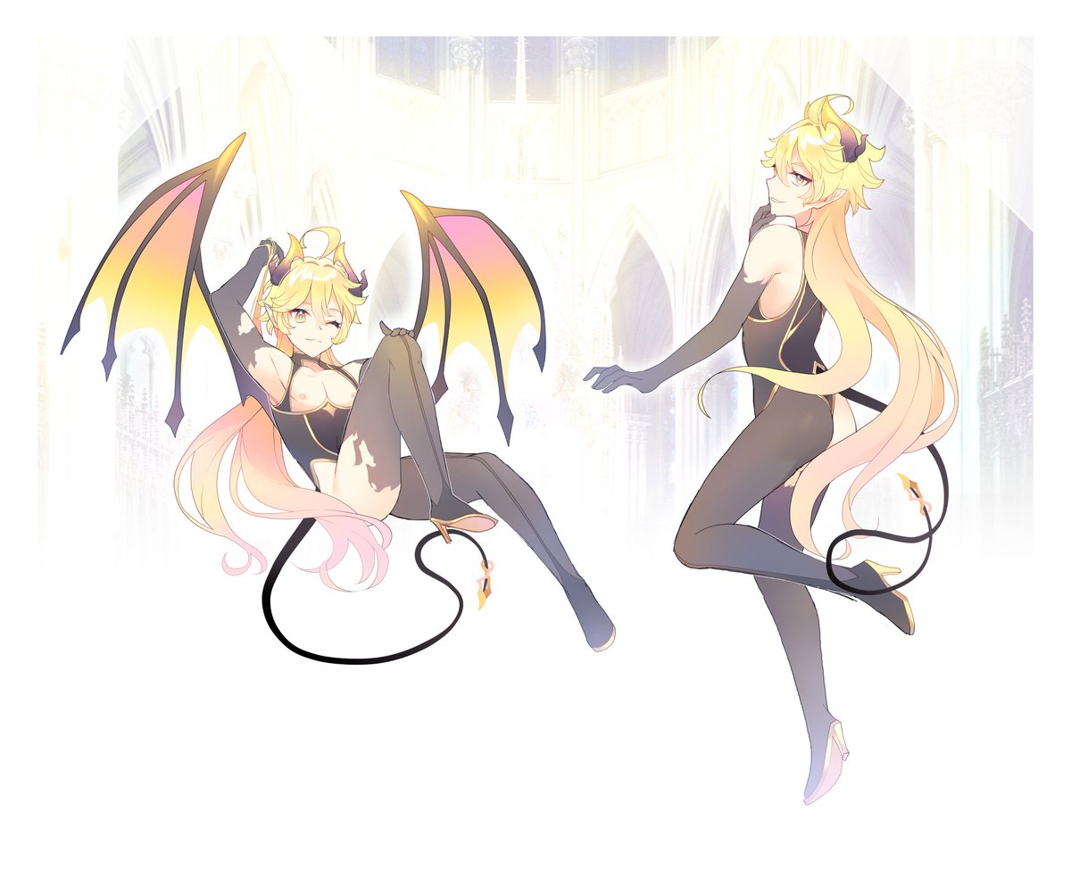 I love drawing Incubus Aether 💙

#原神 #GenshinImpact