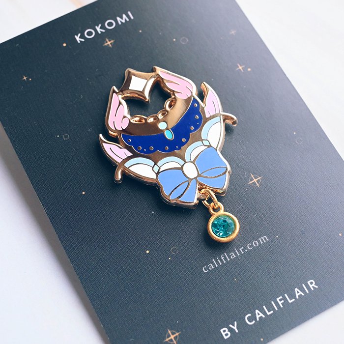 「inazuma ladies, as motif pins 」|cali🔅Pinclubのイラスト