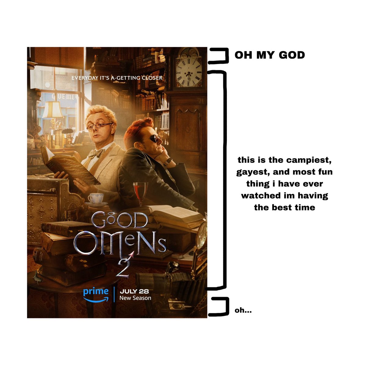 my #GoodOmens2 experience