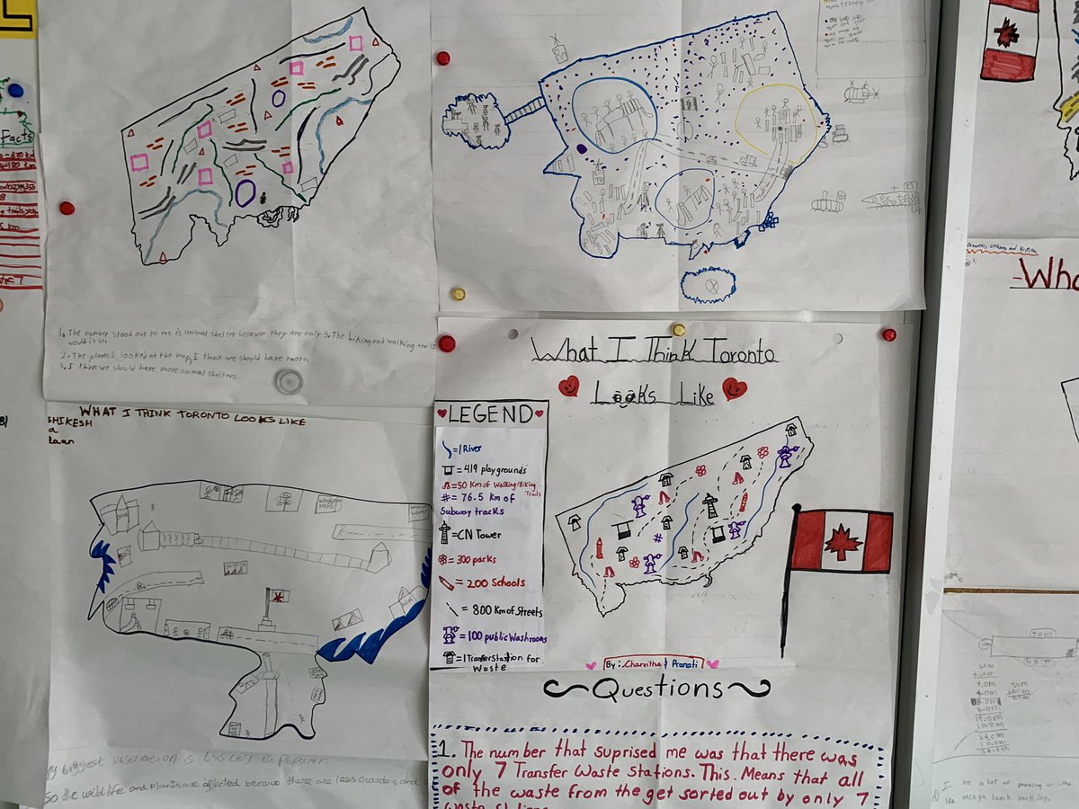 FMRoom106Caluya's tweet photo. The Grade 4s @TDSBForestManor explored how to improve their Toronto dwellings so that they are more eco friendly. Lots of innovation :) @Ms_JWong #TDSBSummer2023 https://t.co/OLLcxFsTs1