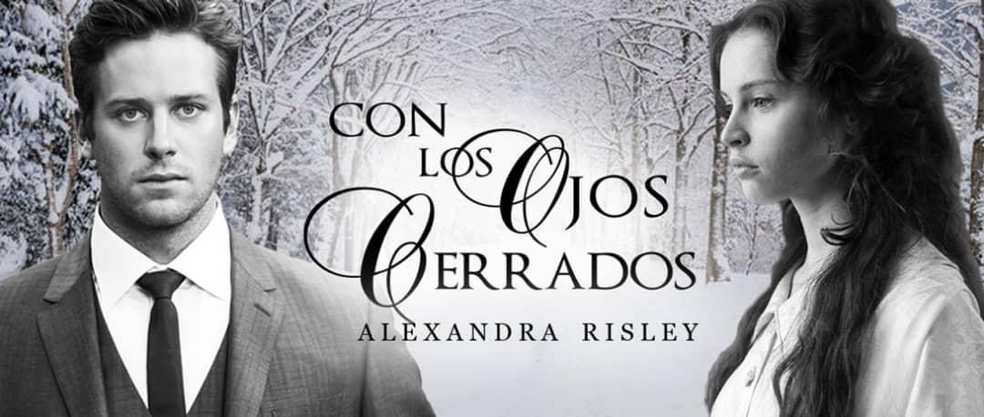 ¿Será capaz Brighton Sheffield de despojar a la hermosa viuda Lady Esther Allington de su negocio? Todo cambiará cuando se enamore en “Con los ojos cerrados”, una novela de secretos, mentiras y seducción en el siglo XIX mybook.to/conlosojoscerr… #AlexandraRisley #AmazonKindle