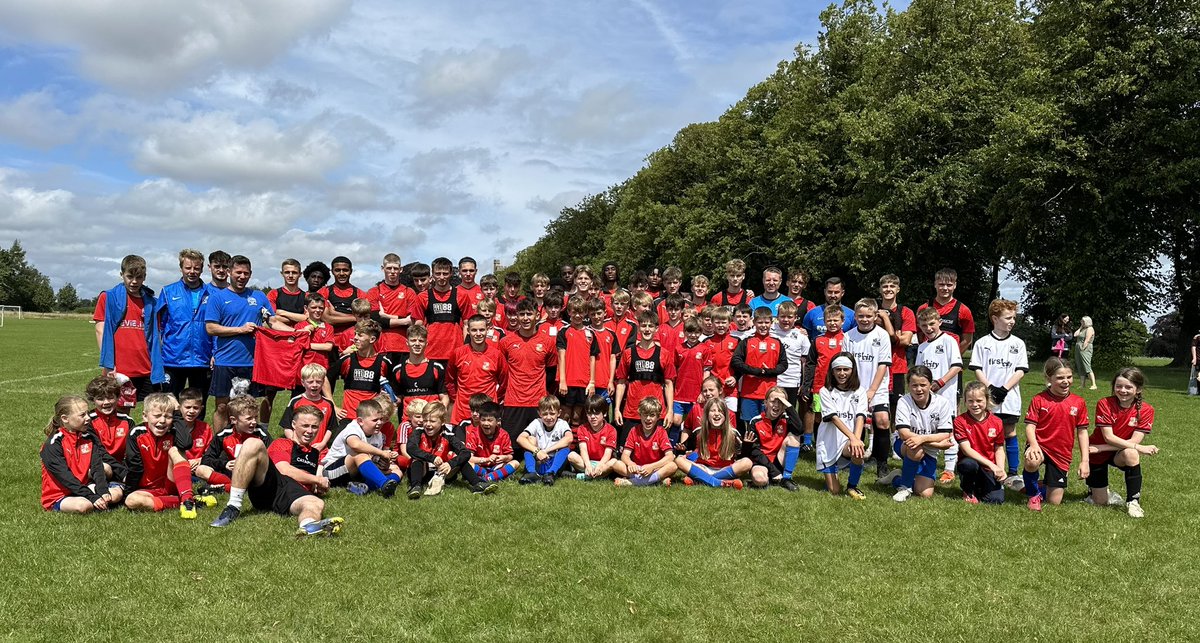 Stratton Youth FC (@fc_stratton) on Twitter photo A real highlight today with <a href="/academystfc/">Swindon Town Football Club Academy</a> closing our fantastic 3 day festival. The SYFC players watched them train, asked questions then got an <a href="/Official_STFC/">Swindon Town Football Club</a> shirt. Thanks also to <a href="/RoyalAgUni/">Royal Agricultural University</a> for allowing us to use their superb facilities. A real highlight today with <a href="/academystfc/">Swindon Town Football Club Academy</a> closing our fantastic 3 day festival. The SYFC players watched them train, asked questions then got an <a href="/Official_STFC/">Swindon Town Football Club</a> shirt. Thanks also to <a href="/RoyalAgUni/">Royal Agricultural University</a> for allowing us to use their superb facilities.