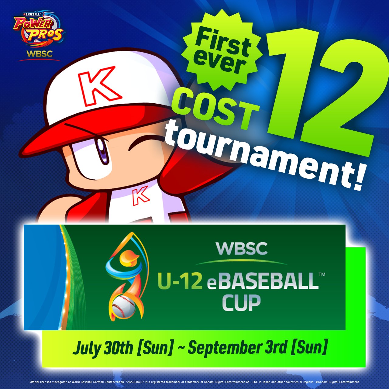 WBSC ⚾🥎 on X: 🎮 Take part of our U-12 eBASEBALL™ World Cup