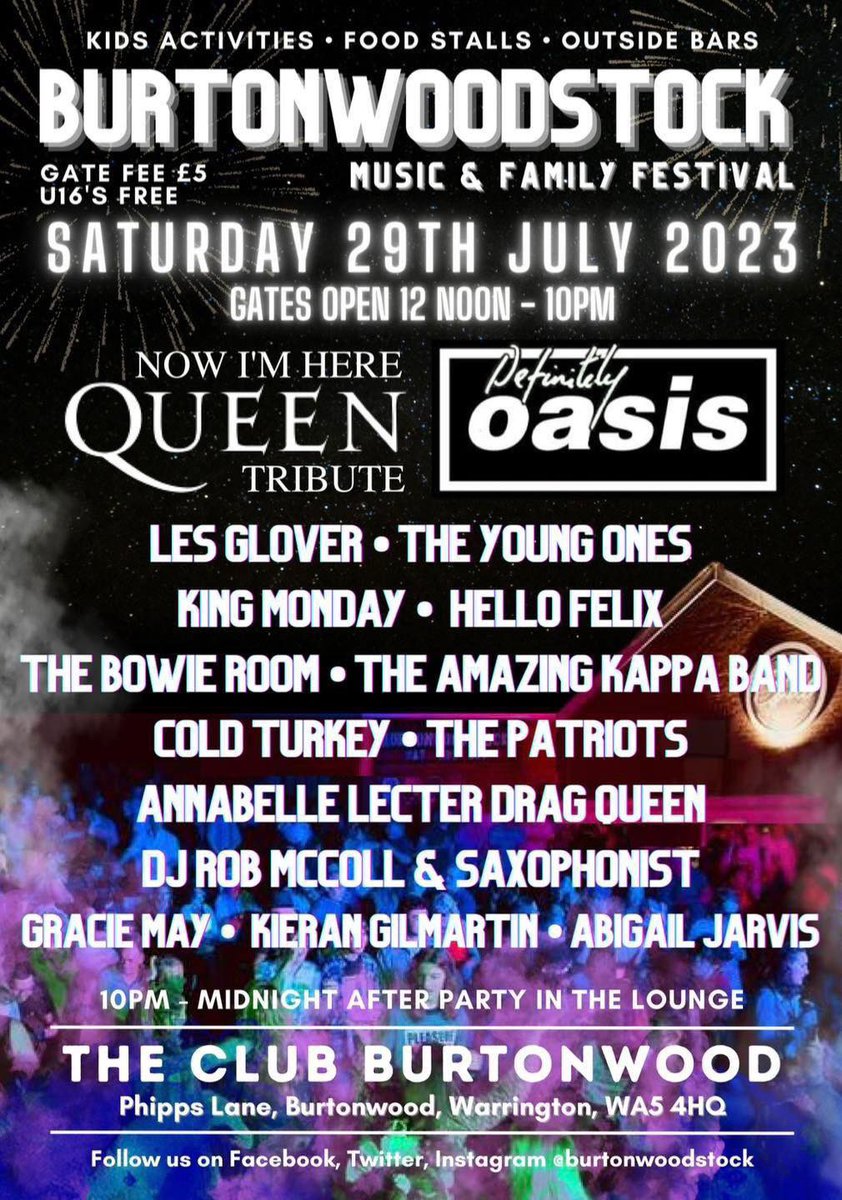 🕺🏻 TOMORROW… LETS GO!!!! 💃

#burtonwoodstock2023