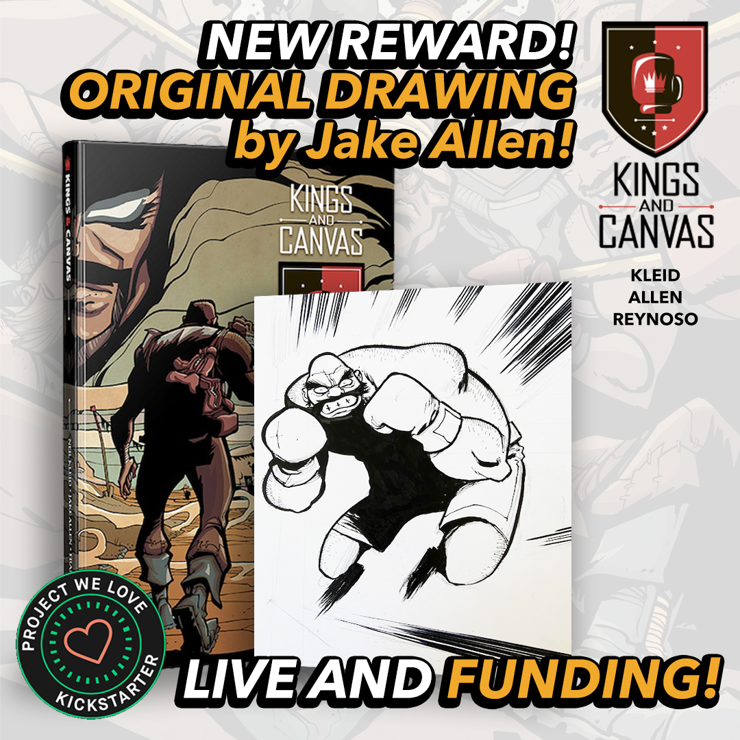 YES. Kings and Canvas is better than ALL THOSE OTHER BOXING DRAGON COMICS YOU'VE READ.  

Back it TODAY: kickstarter.com/projects/15852…

#comics #fridayreads #crowdfundingfridays #crowdfundingfriday #KickstarterReads #Kickstarter