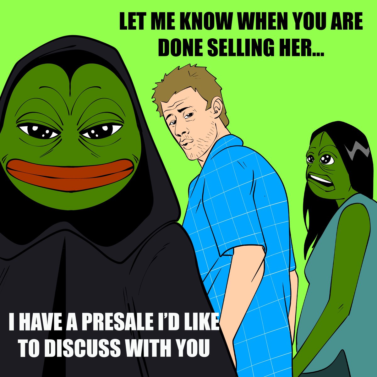 evilpepe_token's tweet photo. As we approach 1.6m sold in the #Presale the sinister one called #EvilPepe has something he'd like to discuss 😈

Time to get into presale is slipping away. Will it last the weekend? ⏰

Go to https://t.co/tSzIy5cOXV and secure your place in #EvilPepeCoin ☠️ https://t.co/nDTSNA9YBR