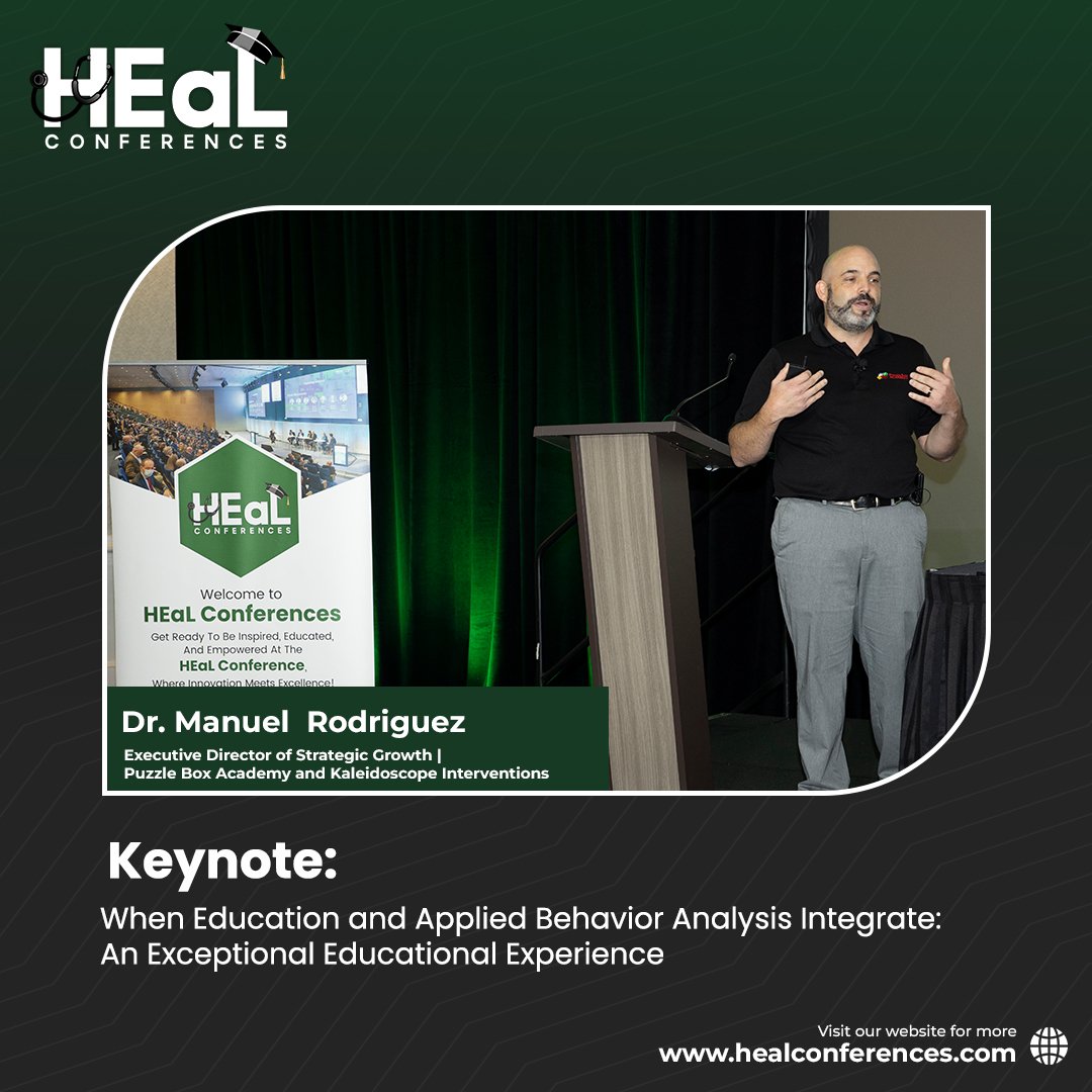 HEaLConferences's tweet photo. Empowering Minds, Enriching Lives!
Join us at HEaL Conferences for an Applied Behavior Analysis infused educational adventure.
#health #education #healthylife #doctorsorders #educationconference #conference2023 #opportunity #keynotespeakers #mydoctors https://t.co/uDAxnOkB77