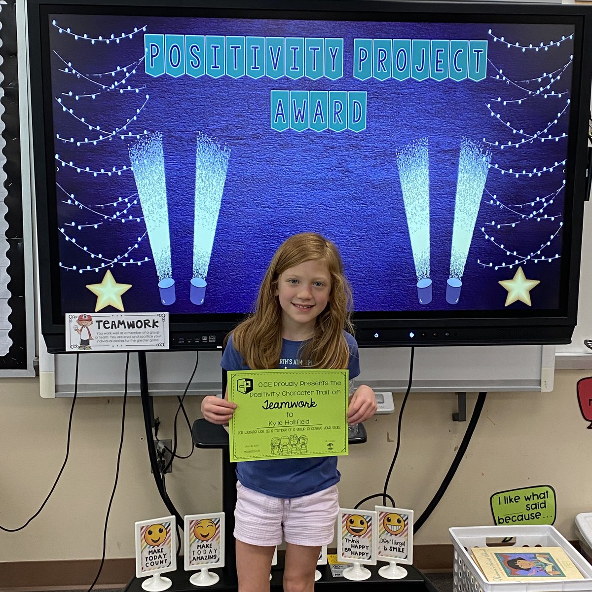 Knapps3rdGrade (@knappers3rd) on Twitter photo This week’s teamwork winner has shown great attributes being an incredible and supportive teammate to our Knappers😍 <a href="/PosProject/">The Positivity Project</a> 🥳#CharacterMatters This week’s teamwork winner has shown great attributes being an incredible and supportive teammate to our Knappers😍 <a href="/PosProject/">The Positivity Project</a> 🥳#CharacterMatters