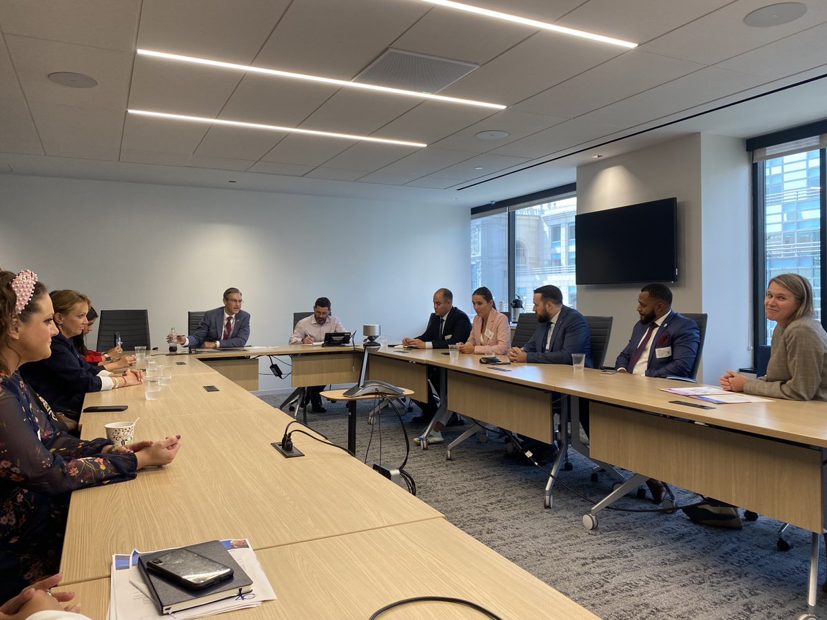 IRIglobal's tweet photo. .@IRIGlobal fellows met with @NEDemocracy leadership to share their experience in supporting democracy in their countries and to say thanks for helping maintain Senator McCain's legacy through the #MFFExchange. https://t.co/bJGvLNg5wM