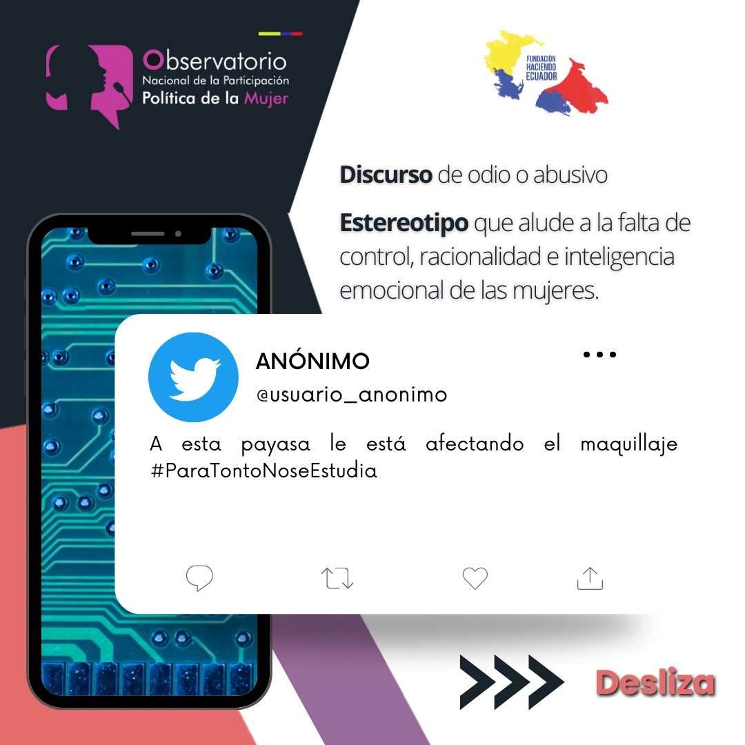 Obs_MujeresEc's tweet photo. 🚨Lanzamos nuestra voz de #ALERTA por la Violencia Política de Género en contra de la candidata a la dignidad de Asambleísta Provincial @RaisaCorral
#SiTocanAUnaRespondemosTodas #SeguimosObservando https://t.co/S1wKLJtjDn