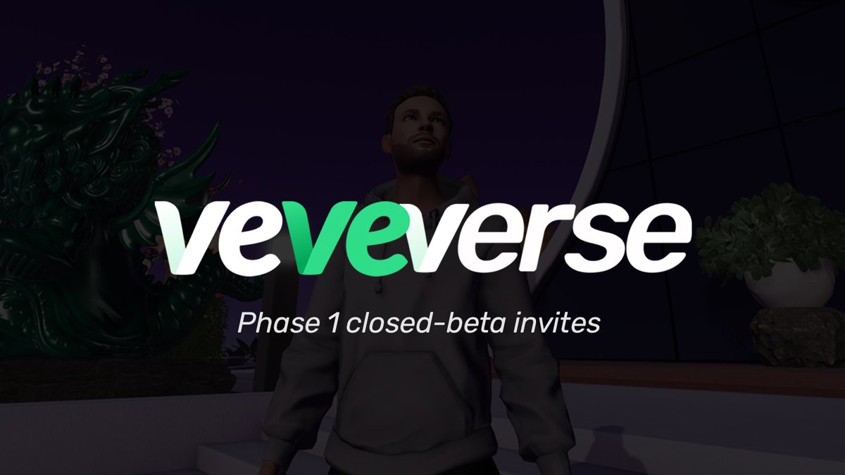 We are excited to announce the first batch of beta testers will soon be on-boarded to the VeVeVerse! 

The initial group of beta testers has been selected based on activity in the app, particularly the VeVe Showrooms. The goal is for this group to work with the VeVeVerse team to