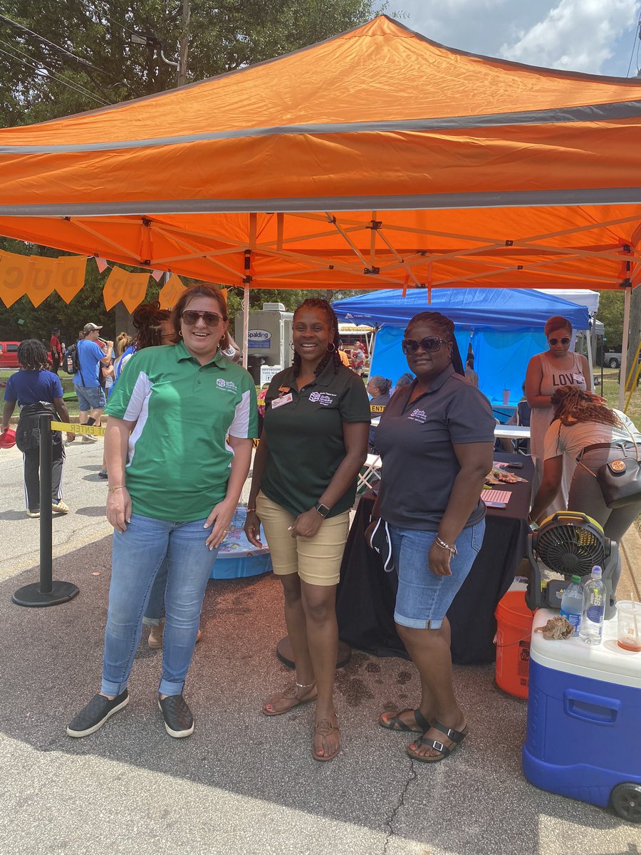 LisaNMoore19's tweet photo. GSCS Student Support Services was present at the City of Griffin Back to School  Cookout. @GriffinSpalding @cbridley https://t.co/bwpyoHxsK1