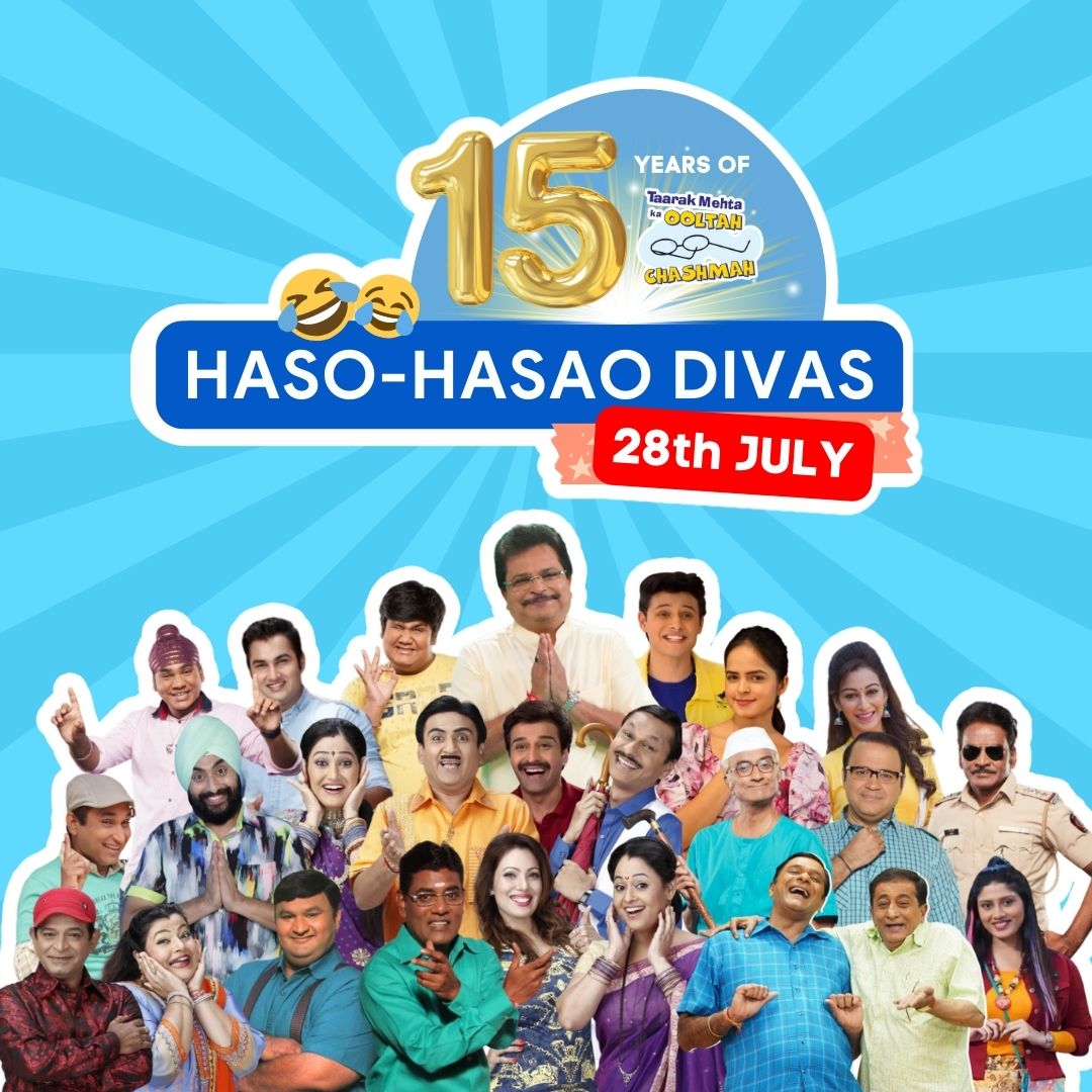Grateful for 15 years of laughter and joy! Thank you to our amazing cast, crew, and fans for making this show a smashing success. Here's to countless more hilarious moments together. 🙌🥳🪇
#15YearsTMKOC #HasoHasaoDivas @AsitKumarrModi