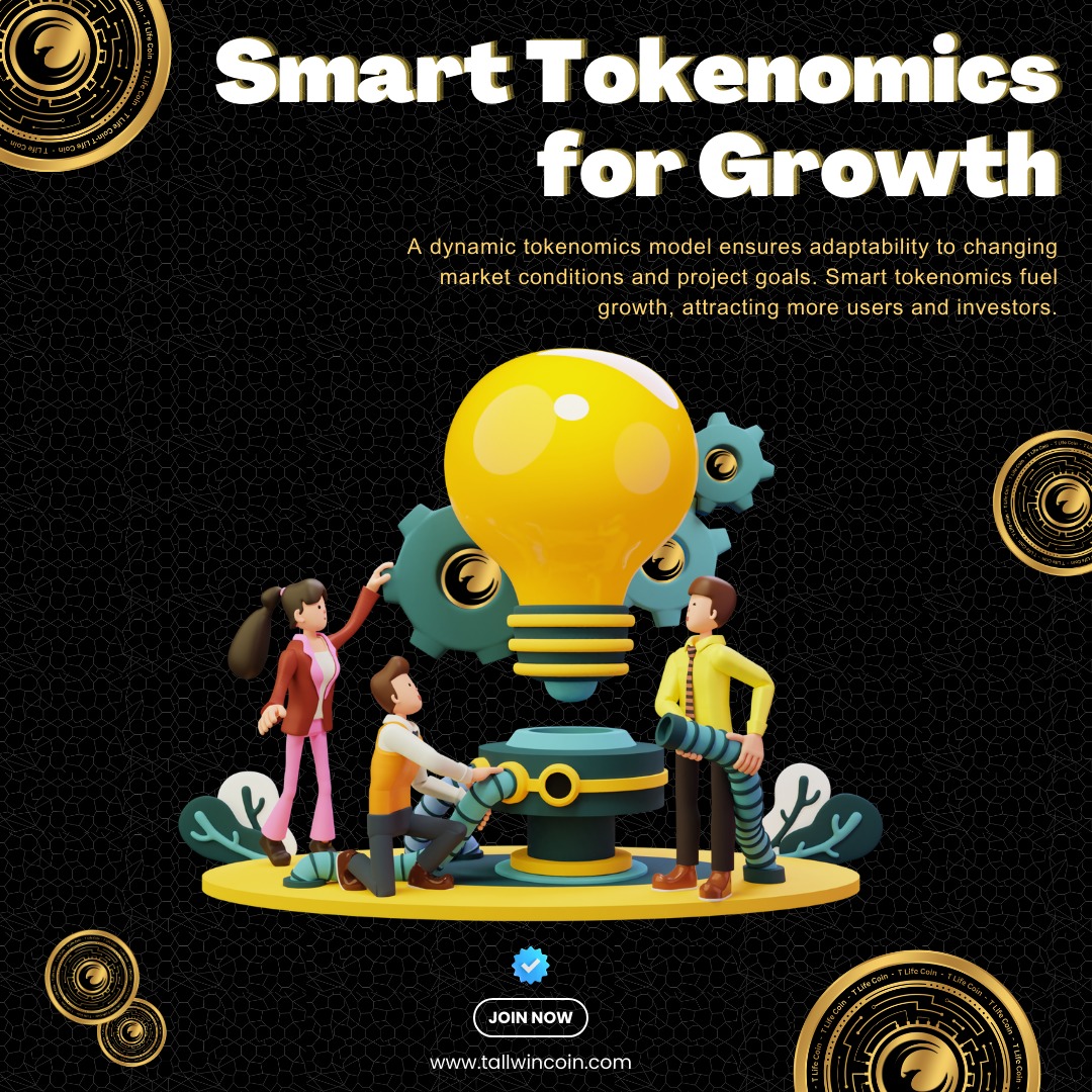 TLifeCoin's tweet photo. 💡 Unlocking Growth with Smart Tokenomics! 💰🌱 Discover the power of our innovative tokenomics model, designed for sustainable growth and prosperity. Join us on this journey to success! #SmartTokenomics #SustainableGrowth #CryptoInnovation #JoinTheJourney https://t.co/GDP2J7GYoN