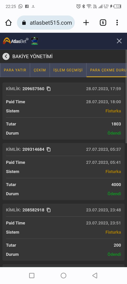 Mahtul1's tweet photo. #ATLASBET FARKİ https://t.co/YFlRIsoSeb