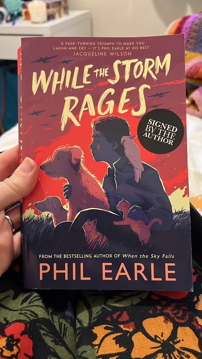 Loved this by <a href="/philearle/">Phil Earle</a> - I already know who will be first in the queue to borrow it from my year 6 class in September <a href="/HMCPS/">Harwood Meadows 🌳</a>. I’m already looking forward to ‘Until the Road Ends’.
