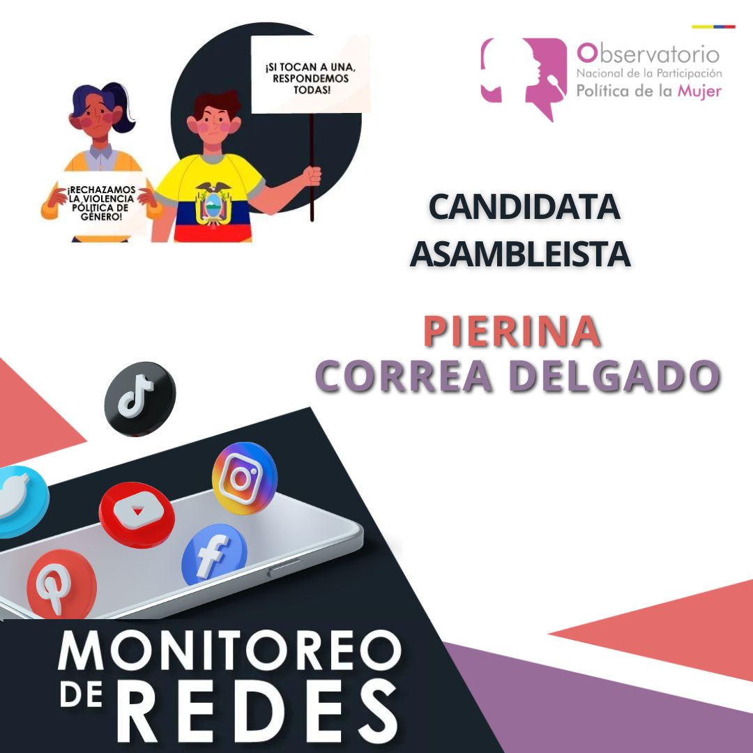 Obs_MujeresEc's tweet photo. 🚨Lanzamos nuestra voz de #ALERTA por la Violencia Política de Género en contra de la candidata a Asambleísta Nacional @pierinaescorrea
#SiTocanAUnaRespondemosTodas #SeguimosObservando https://t.co/4SWIR58dzf