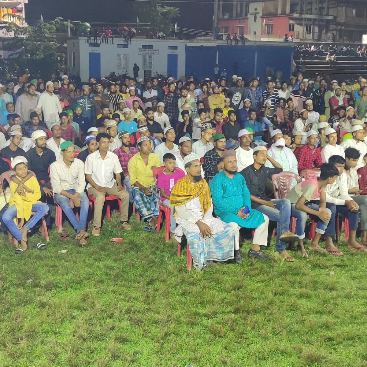 sisks_cachar's tweet photo. Some Glimpses of 2022 Eid Milad Un Nabi (SWS:) Mehfil At Sonai Field.
#siskscachar https://t.co/gkrtDttK6P
