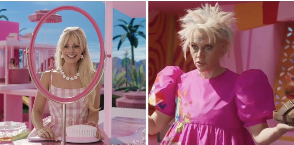 upsorrynot's tweet image. Yo cuando fui a ver Barbie \\ Yo normalmente en mi casa: