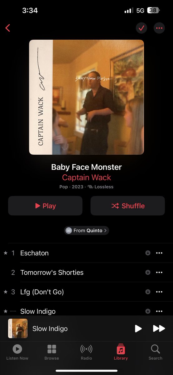 KennyMoralesTV's tweet photo. The homie @QGesiotto just dropped his debut album “Baby Face Monster.”

Y’all should go check it out on Apple and Spotify 🔥🔥🔥 https://t.co/qAt0uxAWMu