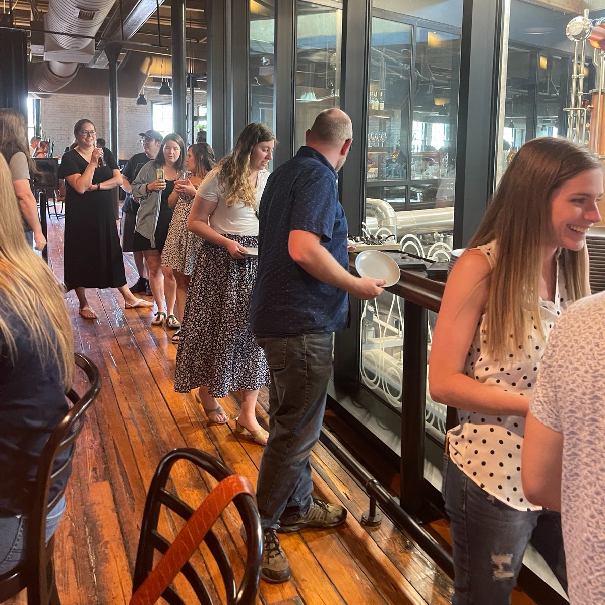 DialecticEng's tweet photo. Spending time celebrating the success of our ESOP is always the best - especially at @JRiegerCo! The Dialectic team had a blast at our yearly stock announcement party. Congratulations to our employee owners for another great year. https://t.co/PcqJB725Ew