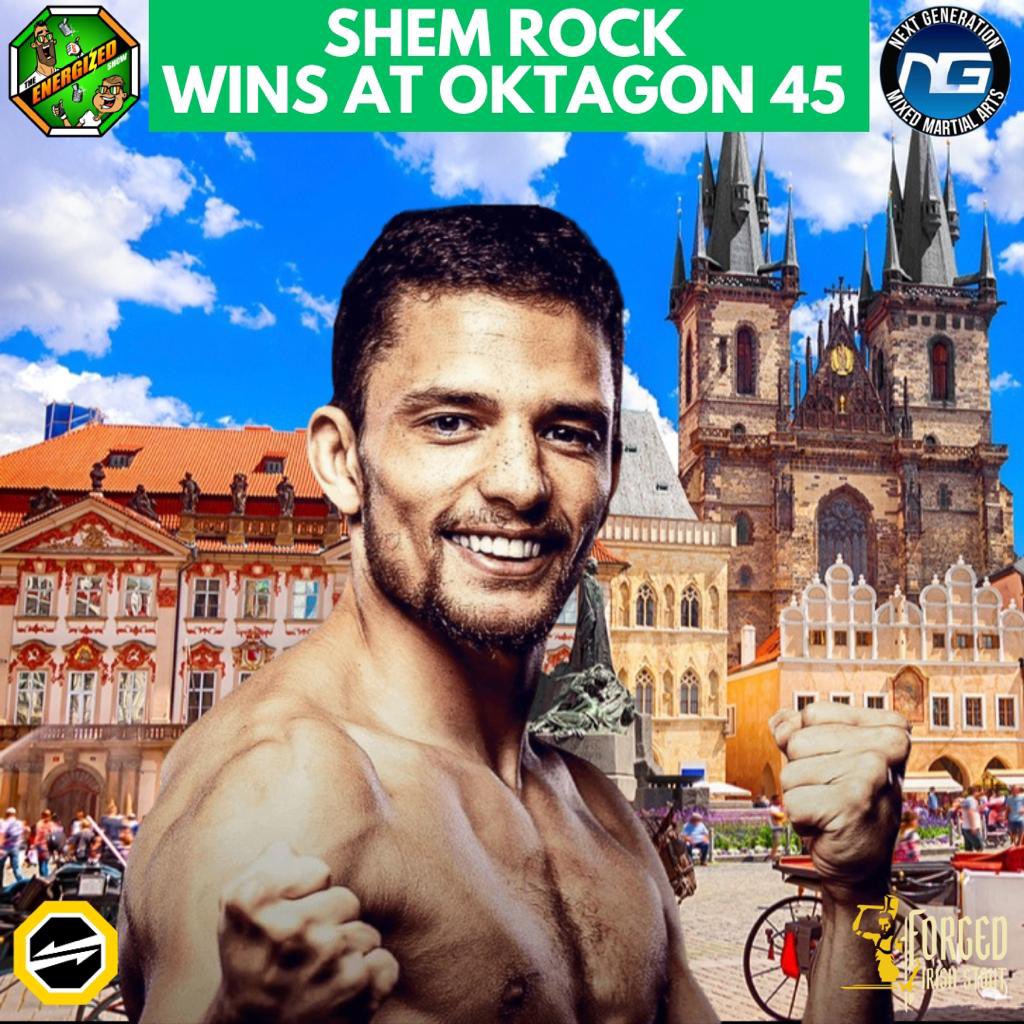 Team Ireland <a href="/OktagonOfficial/">OKTAGON</a> coach &amp; <a href="/nextgenmmalpool/">Next Generation MMA</a> Lightweight @shemrockmma gets the R1 Submission victory tonight at Oktagon 45 in Prague 💯👊🇮🇪

#Oktagon #Oktagon45 #OktagonMMA #ShemRock #MMA #IrishMMA