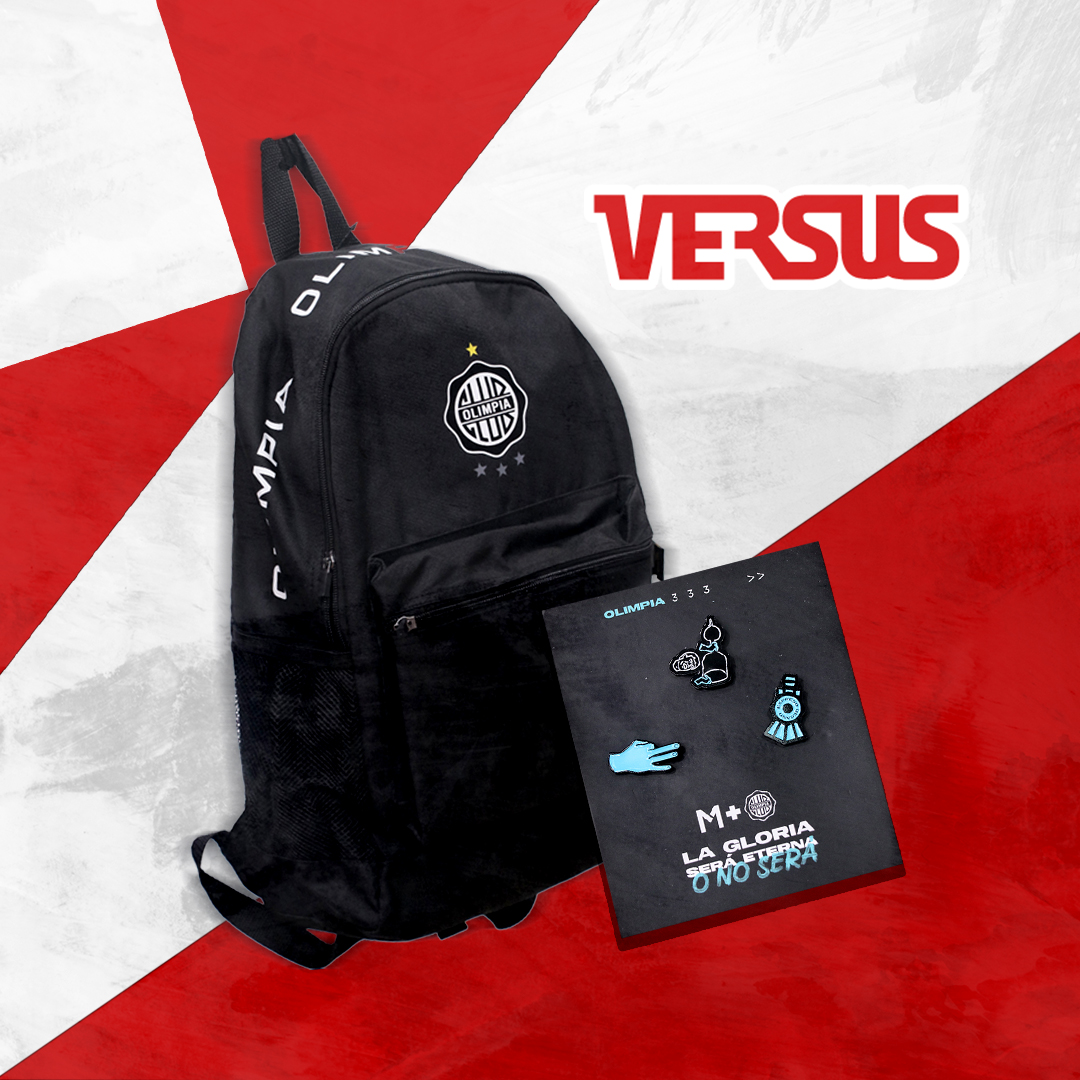 🤩⚽¡REGALAZO!

Olimpia disputará los octavos de final de la Copa Libertadores y en Versus Radio te regalamos la mochila oficial del club acompañado de 3 pines del "Rey de Copas" para coleccionar.

✍Para participar:
- Seguir a @SomosVersusPY 
- RT a la publicación

Anunciaremos
