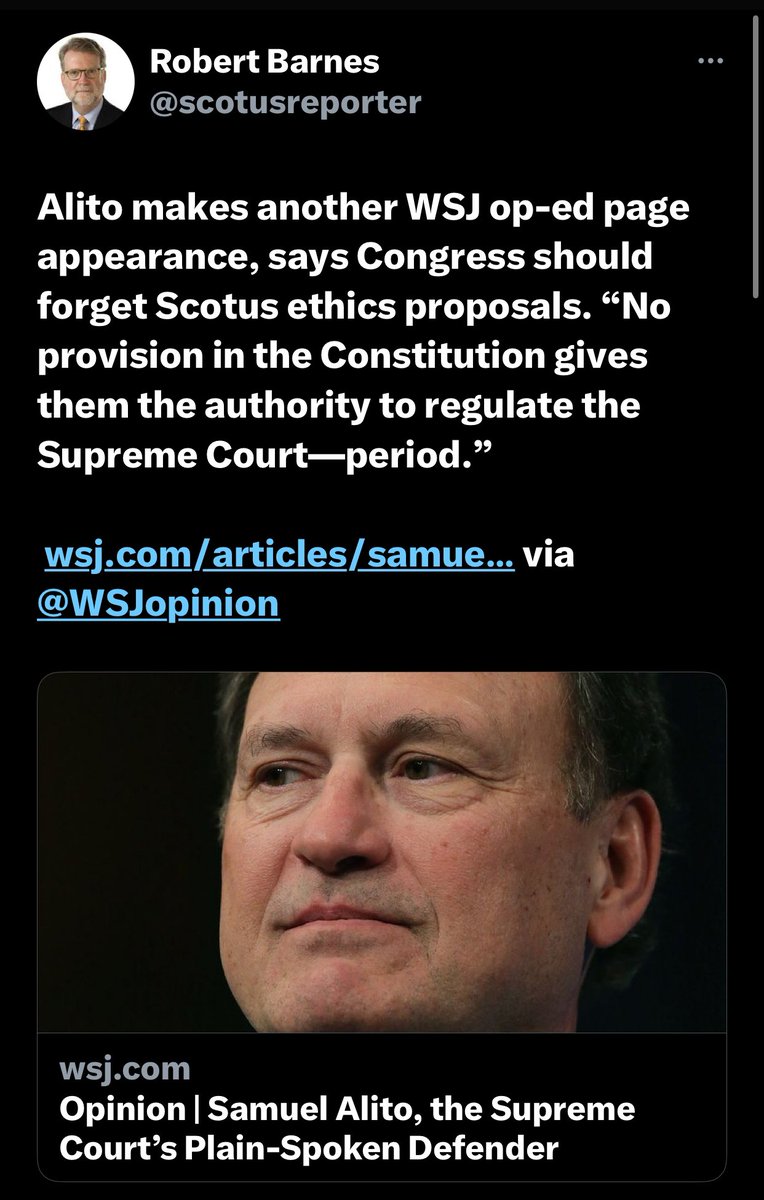 KeithOlbermann's tweet image. Fuck Alito.