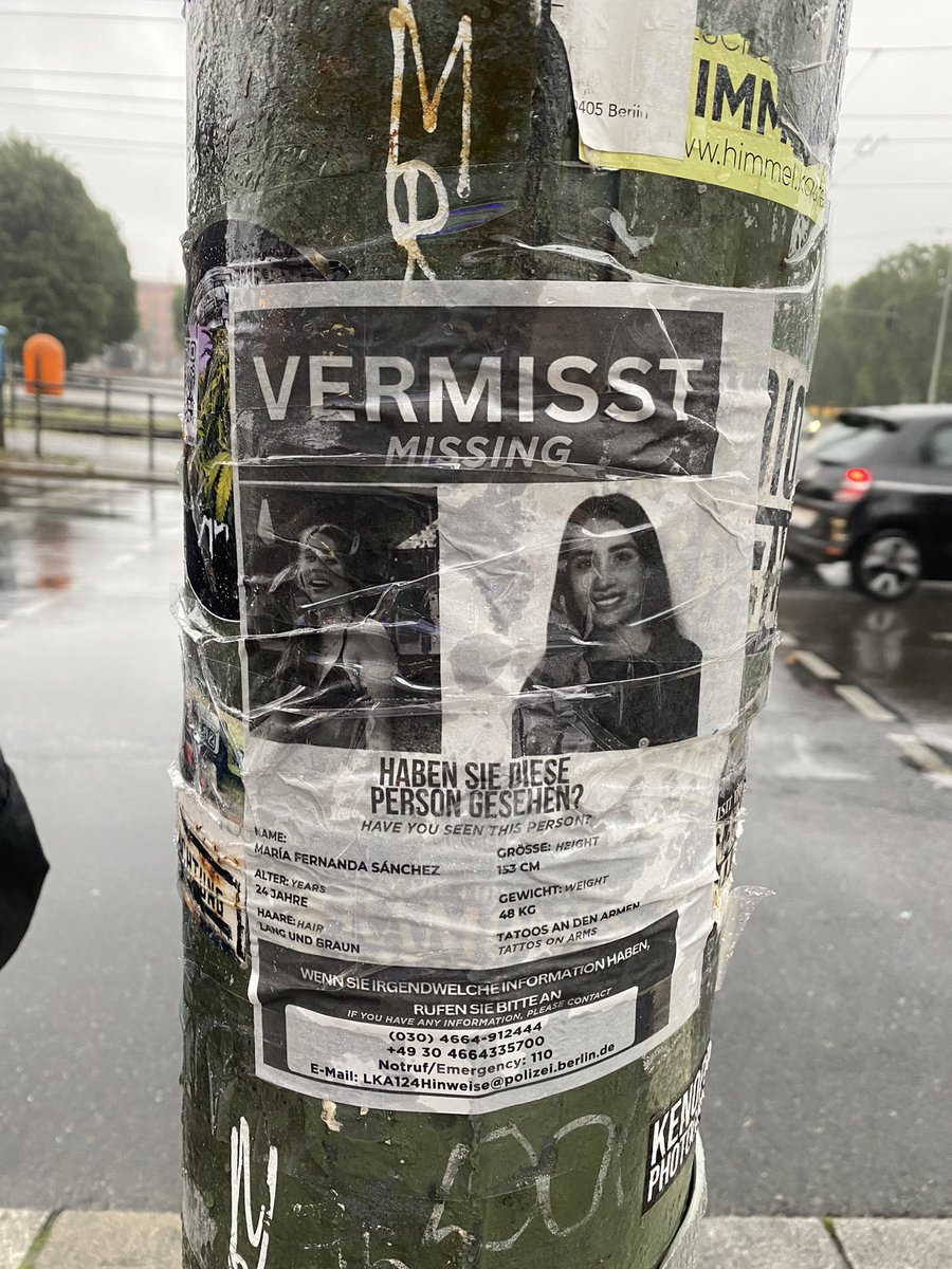 celayline's tweet photo. No nos vamos a cansar de buscarte #Maff todas y todos estamos contigo 💖

Ayúdanos a difundir #BringBackMaff
#MaffTeBuscamos #MaffBerlin
#missingperson

Te extrañamos y te traeremos de vuelta, no estás sola 💖🙏🏻 https://t.co/4eizasRDt4