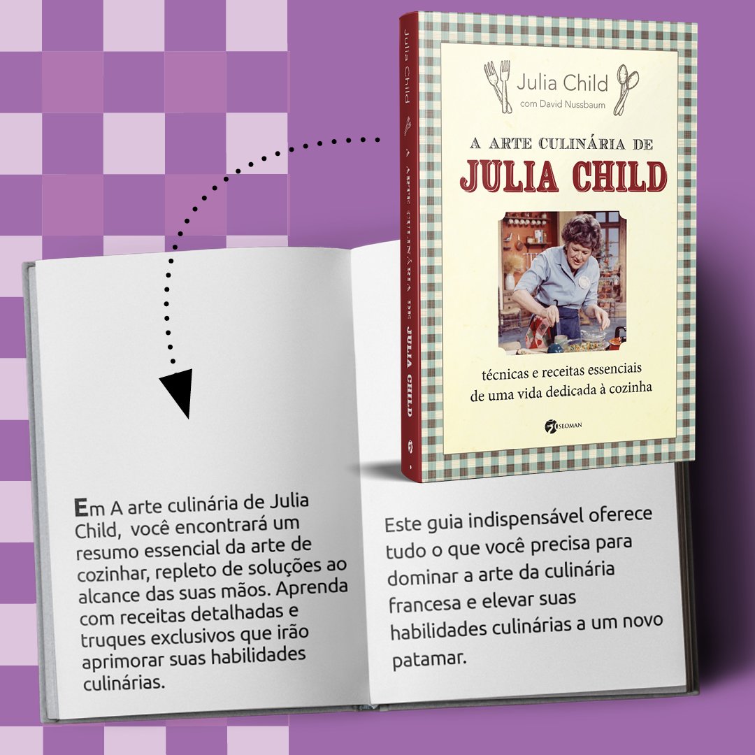 EditoraSeoman's tweet photo. 🍳📚 Explore segredos gastronômicos em obras imperdíveis! A Arte Culinária de Julia Child e A Deliciosa História da França levam você a uma deliciosa viagem no tempo.✨
Junte-se à jornada pela história da culinária e compartilhe suas experiências favoritas nos comentários! 🍽️🤩 https://t.co/0qlIqkQhL3