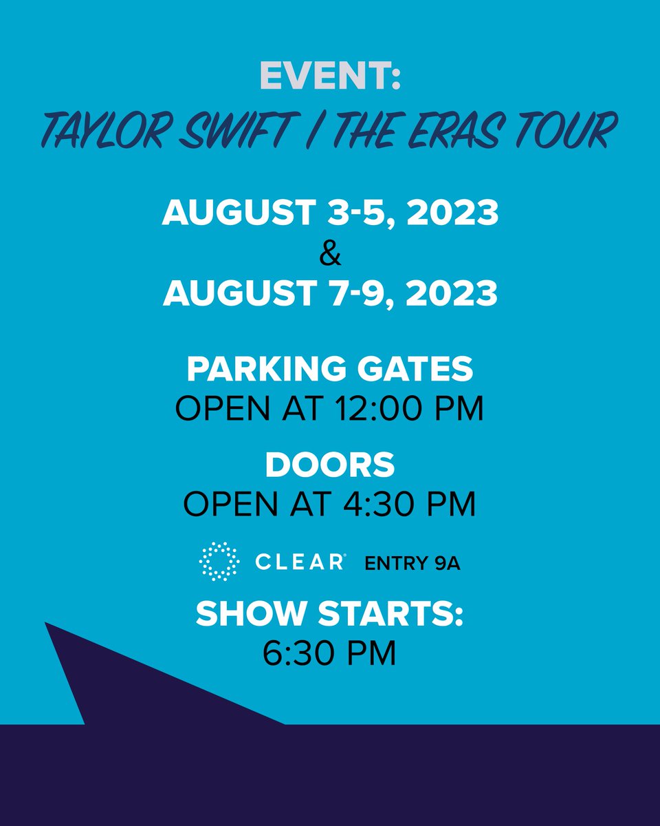 We're excited for Taylor Swift l The Eras Tour to be coming to #SoFiStadium! See here for all Know Before You Go Information for the upcoming concert dates: sofistadium.com/taylorswift 

#TSTheErasTour #LATSTheErasTour <a href="/taylorswift13/">Taylor Swift</a>